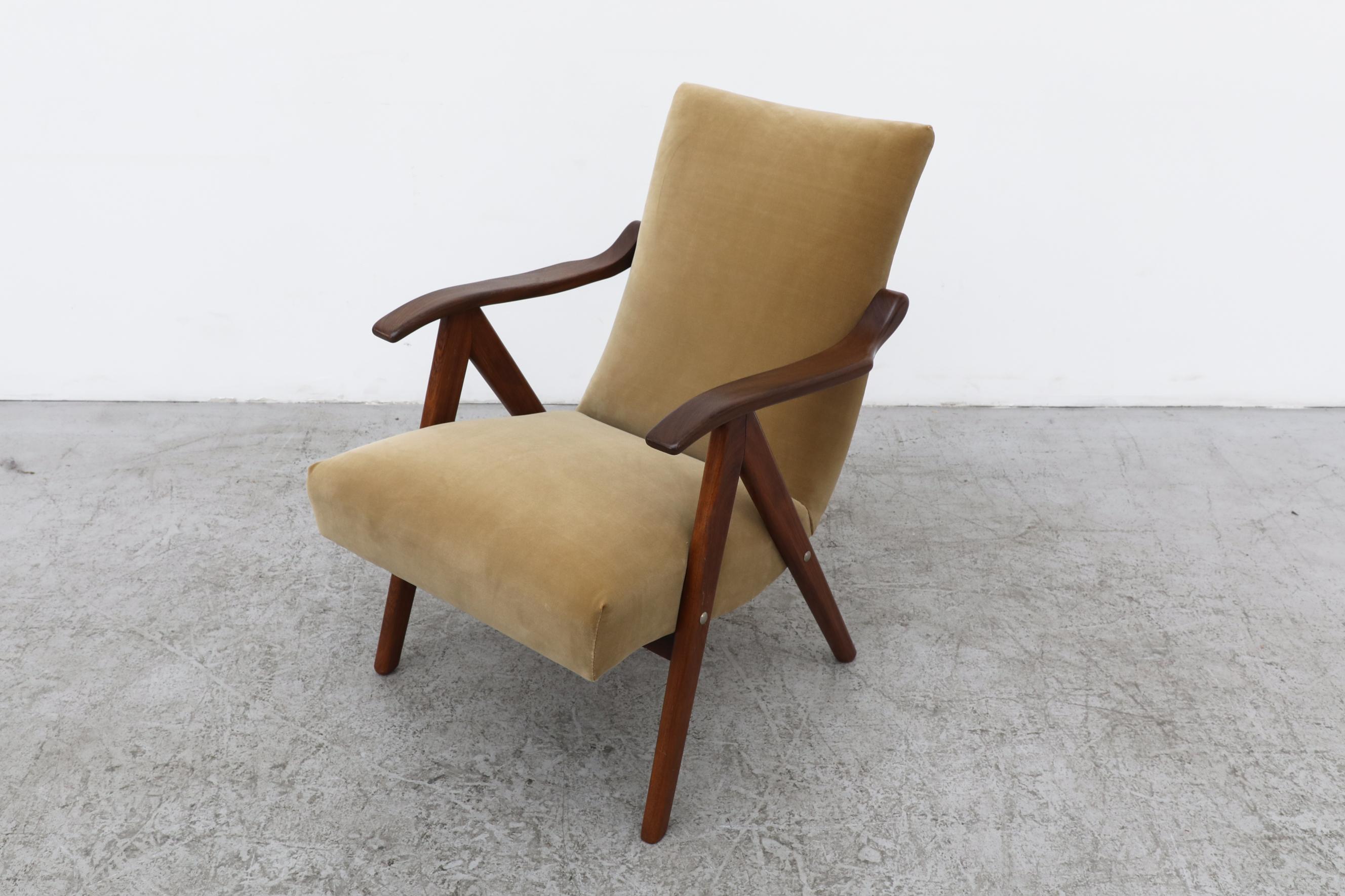 Mid-Century Dutch Lounge Chair 1