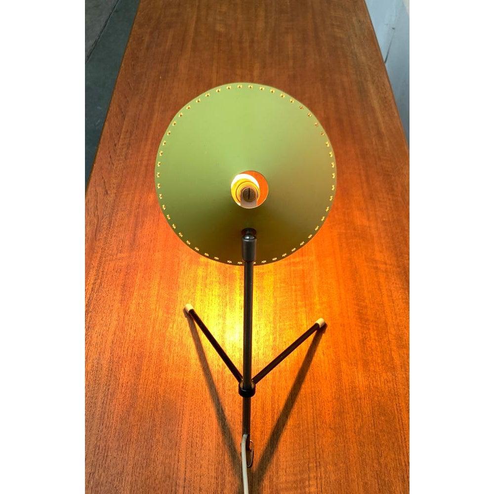 Mid-Century Dutch Minimalist Pinocchio Table or Wall Lamp by H. Busquet, 1950s For Sale 4