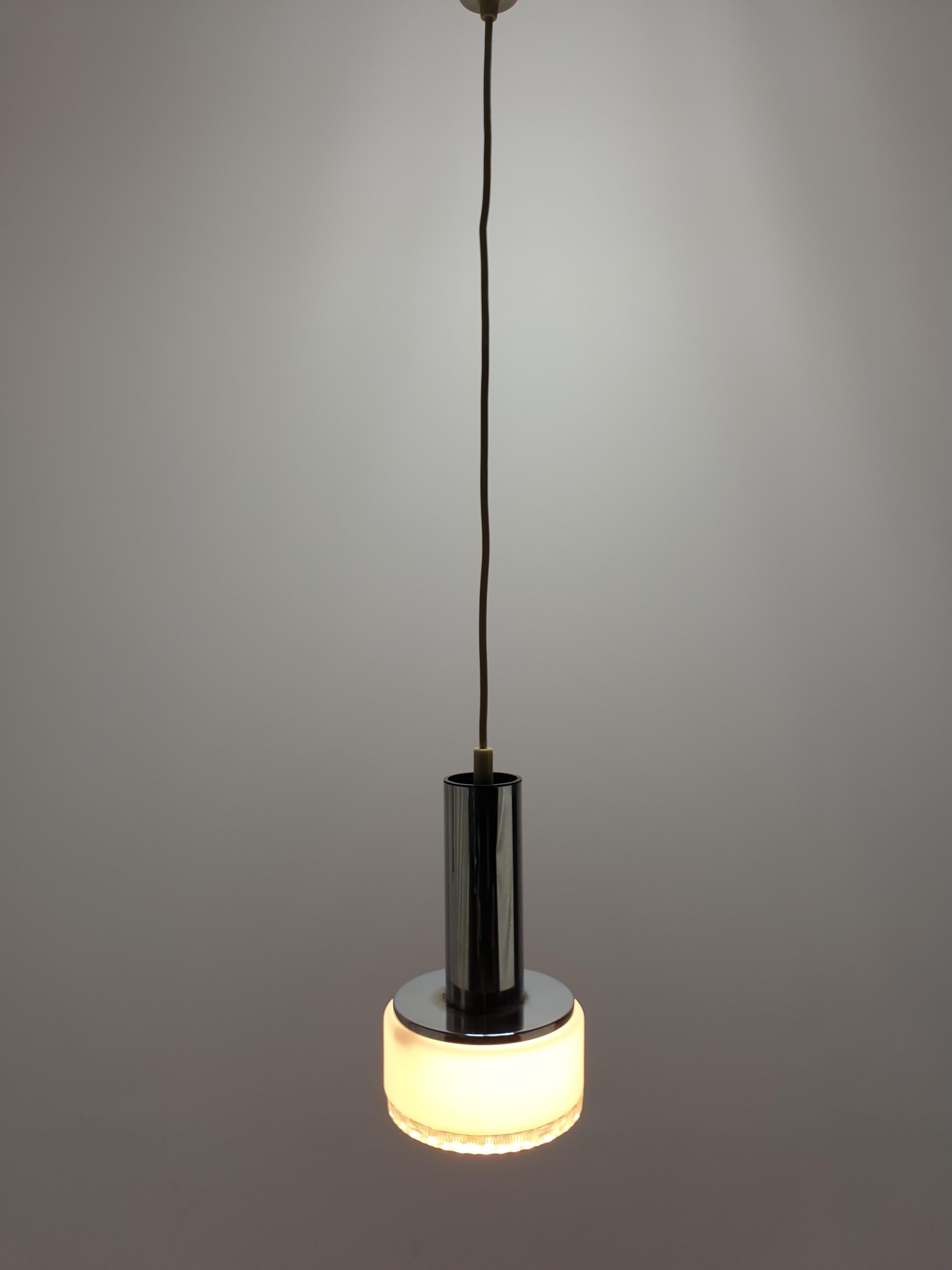 Hand-Crafted Mid Century Dutch Pendant Lamp, 1970s For Sale