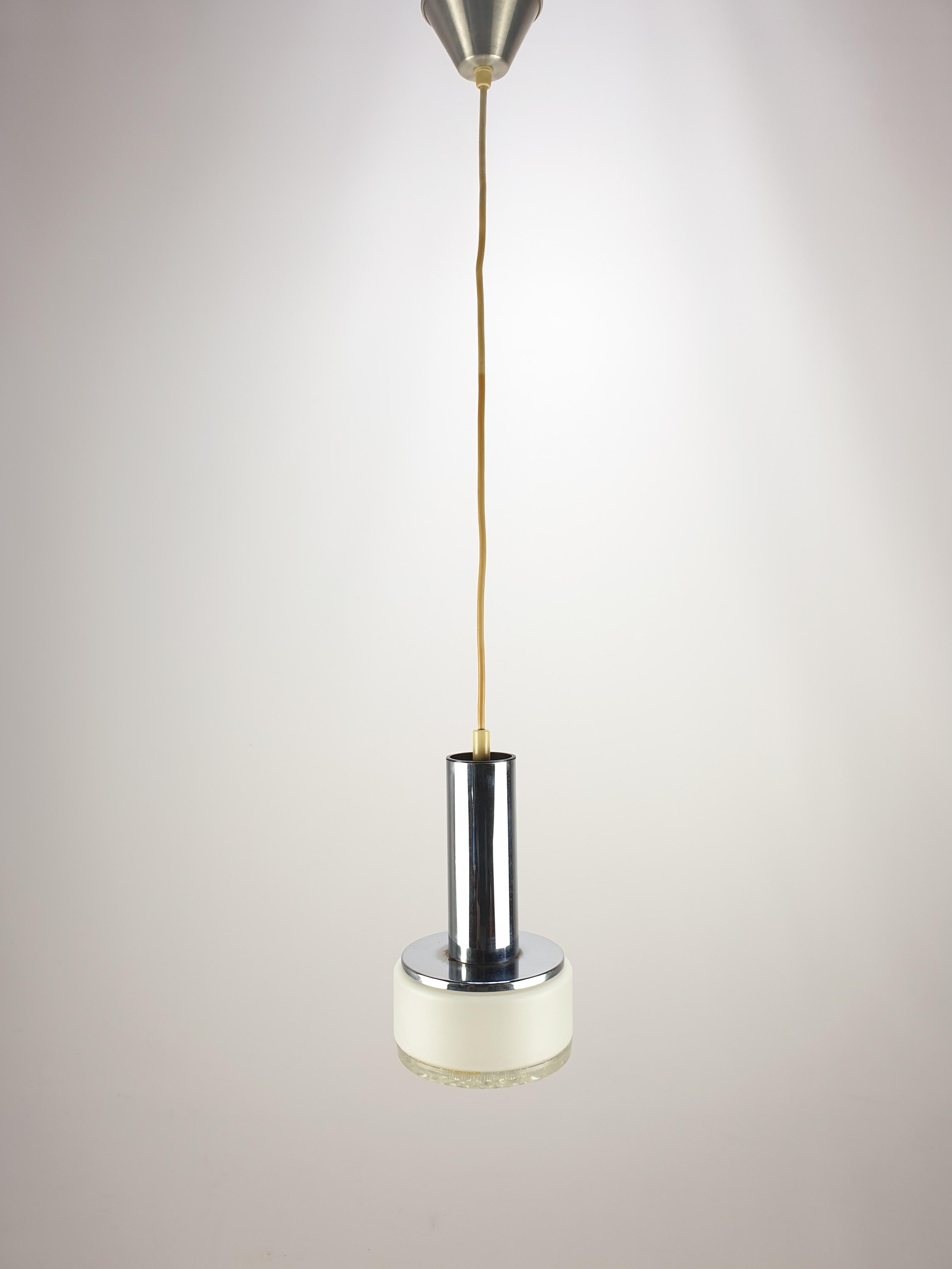 Late 20th Century Mid Century Dutch Pendant Lamp, 1970s For Sale