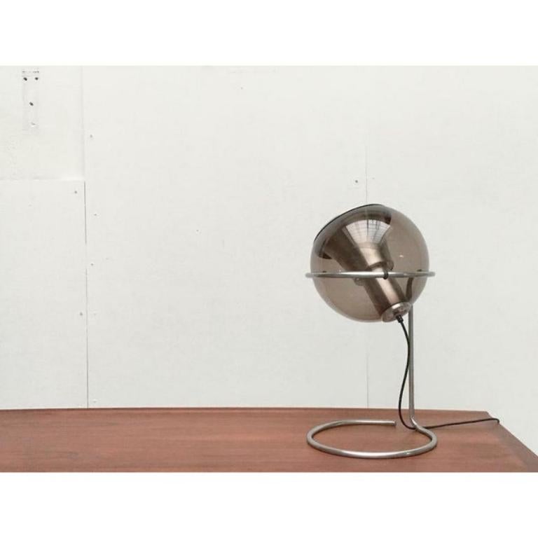 Mid-Century Modern Mid-Century Dutch Space Age Ball Table Lamp from Gepo, 1960s For Sale
