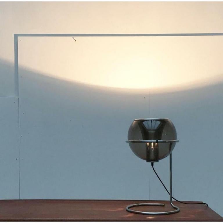 Mid-Century Dutch Space Age Ball Table Lamp from Gepo, 1960s For Sale 2