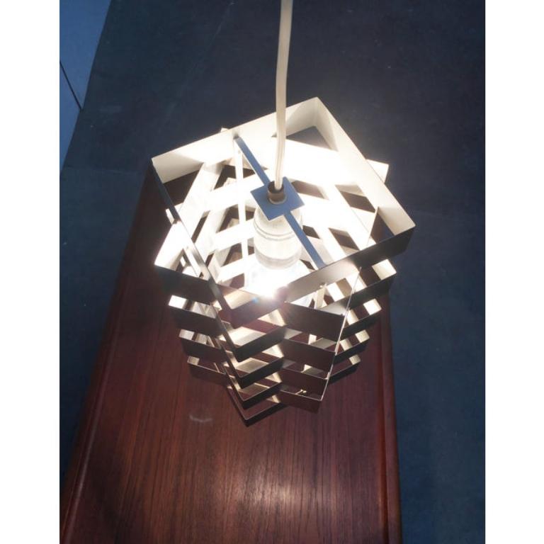 Lampada a sospensione a stella olandese di metà secolo di J.J.M. Hoogervorst per Anvia, anni '60 in vendita 5
