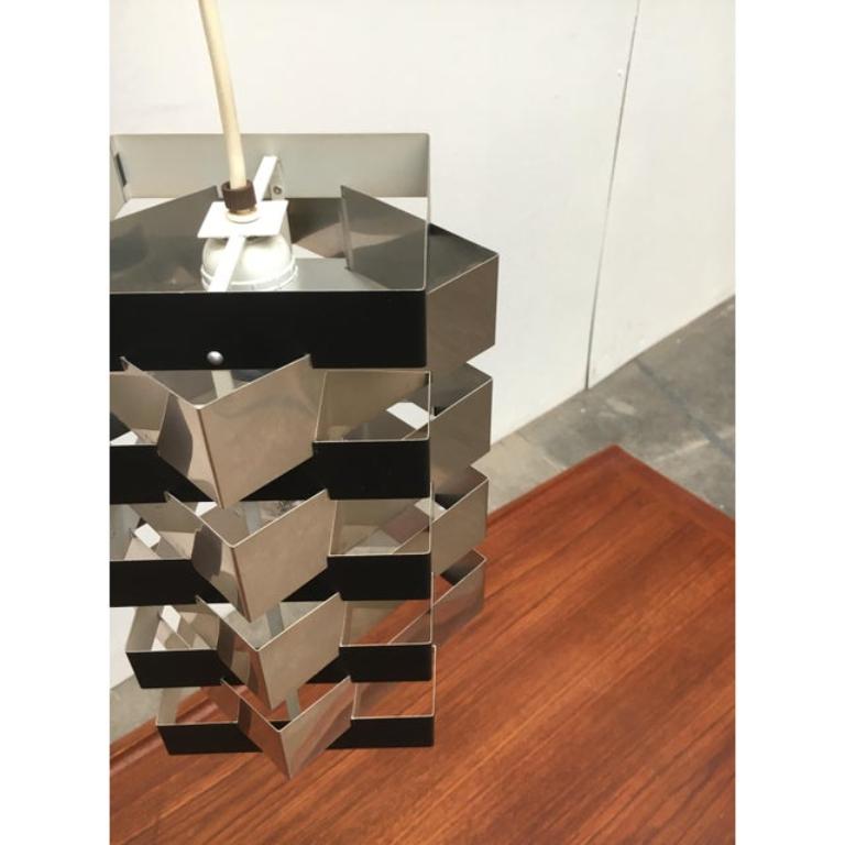 Mid-Century moderno Lampada a sospensione a stella olandese di metà secolo di J.J.M. Hoogervorst per Anvia, anni '60 in vendita