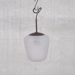 Mid-Century Dutch 'Strawberry' Pendant Light