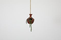 Mid-Century Dutch Terracotta Hanging Ceramic Planter or Bird's Nest, 1970's