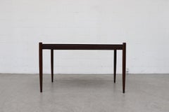 Mid-Century Dutch Wenge & White Formica Dining Table, Attr. Pastoe, 1960s