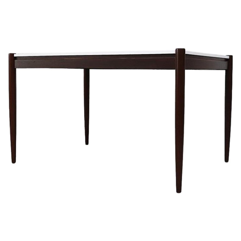 Mid-Century Dutch Wenge & White Formica Dining Table, Attr. Pastoe, 1960s