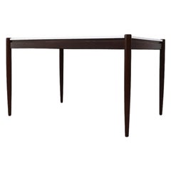 Mid-Century Dutch Wenge & White Formica Dining Table, Attr. Pastoe, 1960s