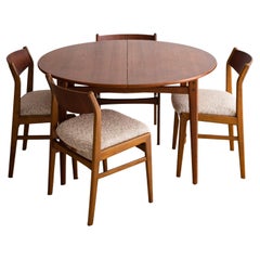 Mid Century Dux 6 Person Teak Dining Set