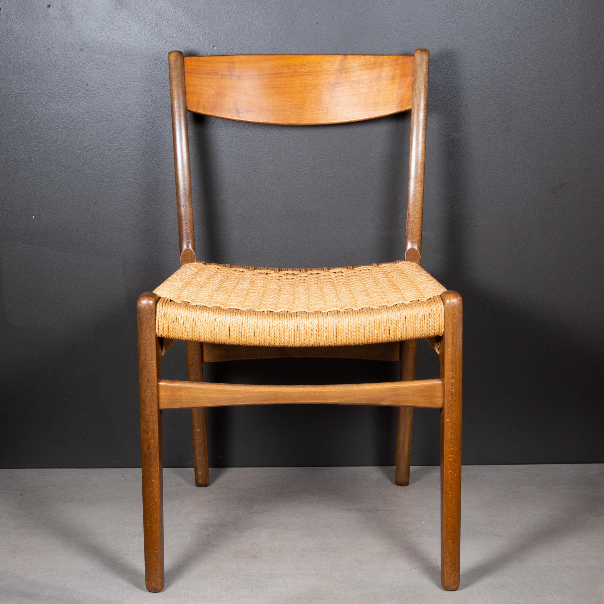 20th Century Mid-century DUX Sweden Dining Chairs c.1960-Set of Four For Sale