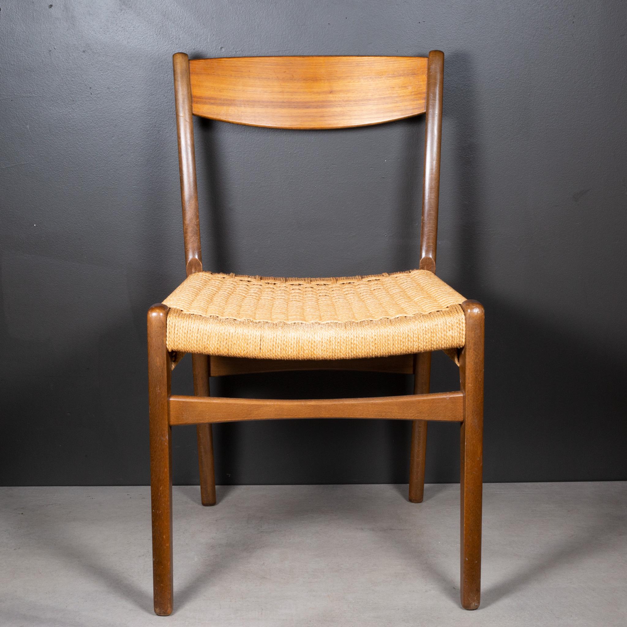 Mitte des Jahrhunderts DUX Schweden Esszimmerstühle ca. 1960-Set von vier Stühlen im Angebot 2