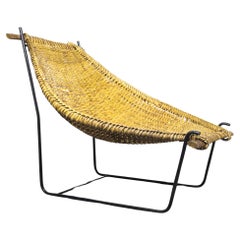 Mid Century "Duyan" lounge chair by John Risley for Ficks Reed
