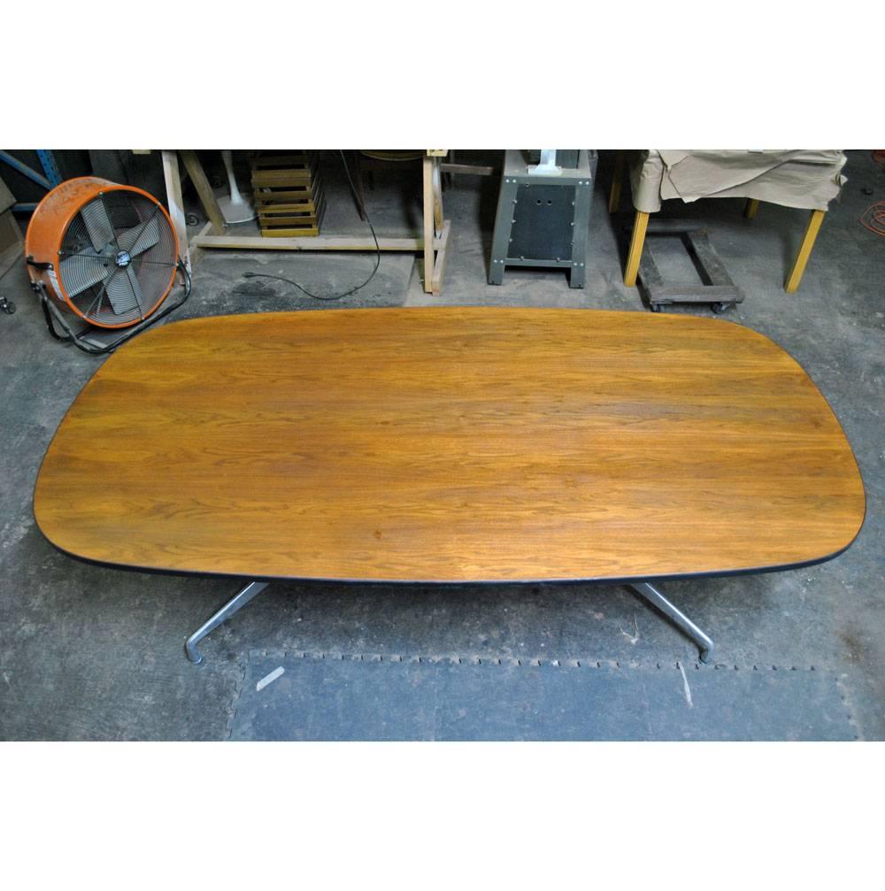 American Mid Century Eames Herman Miller 7ft Walnut Conference Table  