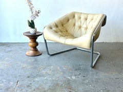 Mid Century  Eames Time Life Walnut Stool Model 513 Shape B by Herman Miller