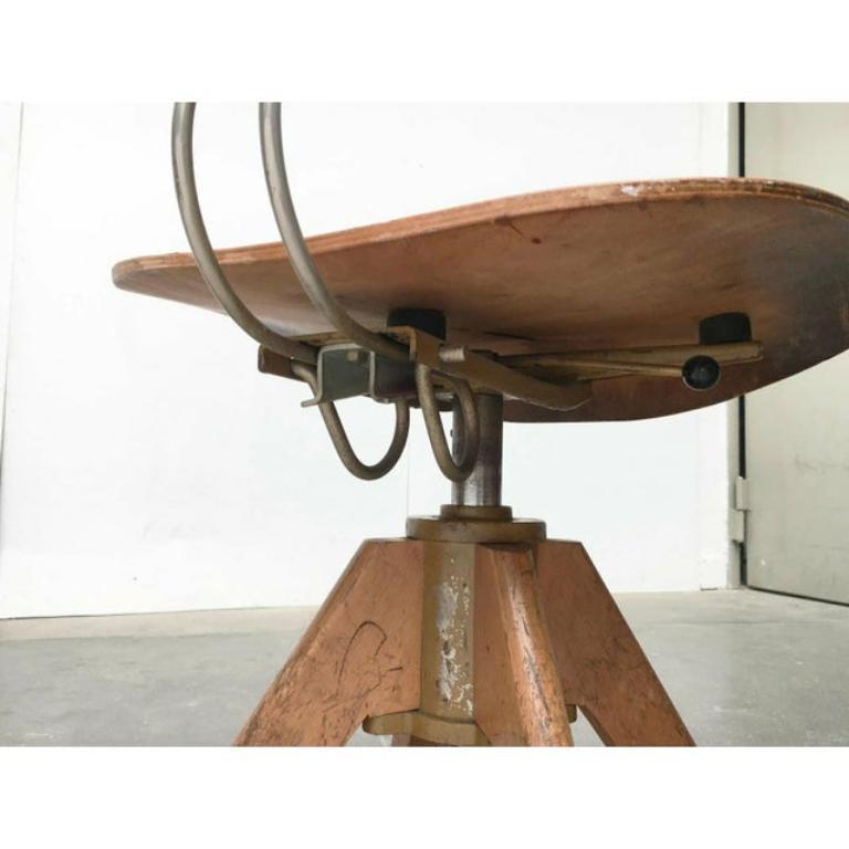 Mid-Century Early German SE 40 Swivel Chair by Egon Eiermann, 1950s For Sale 6