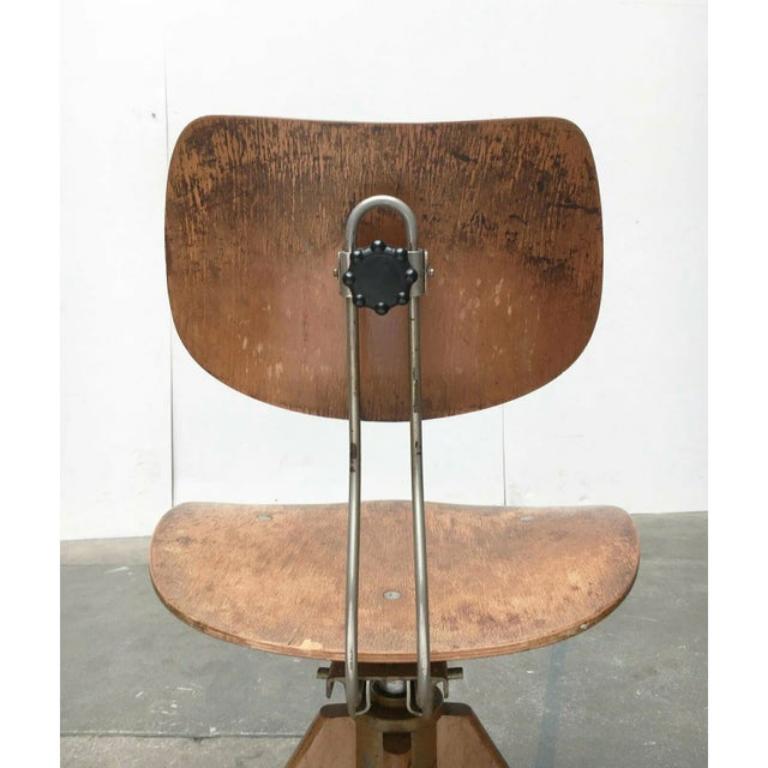 Mid-Century Early German SE 40 Swivel Chair by Egon Eiermann, 1950s For Sale 2