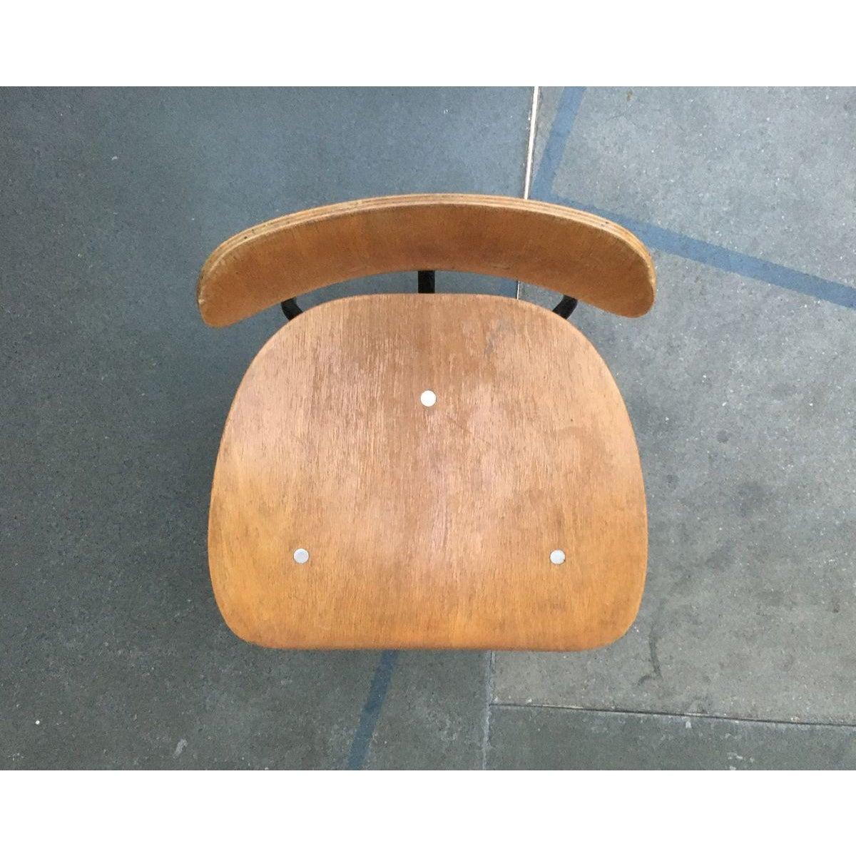 Mid-Century Early German SE 68 Chair by Egon Eiermann for Wilde+Spieth In Good Condition For Sale In Hamburg, DE