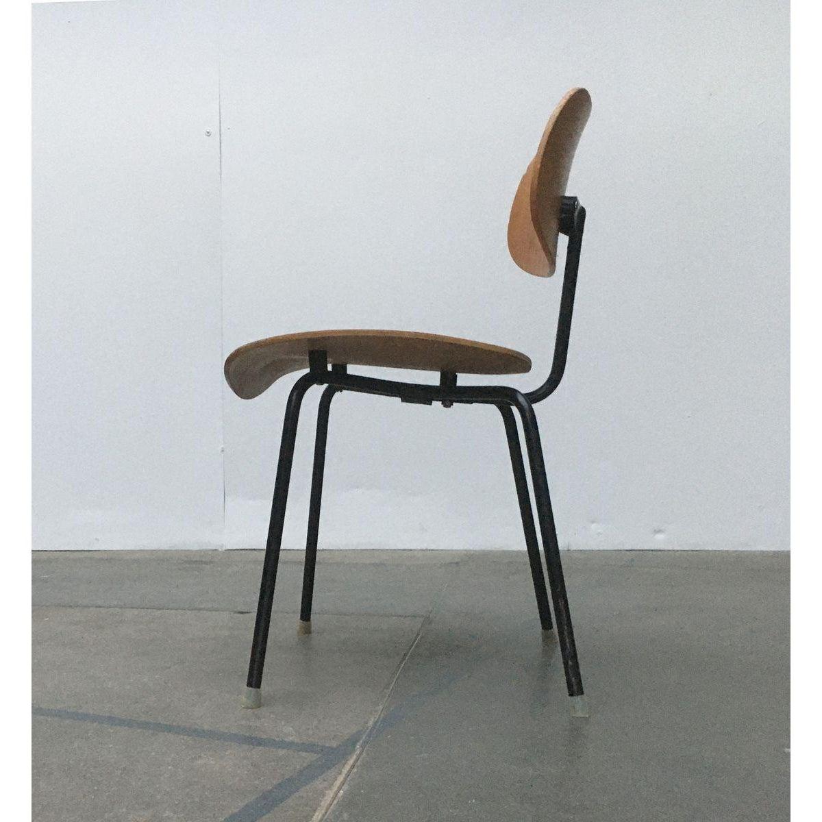 20th Century Mid-Century Early German SE 68 Chair by Egon Eiermann for Wilde+Spieth For Sale