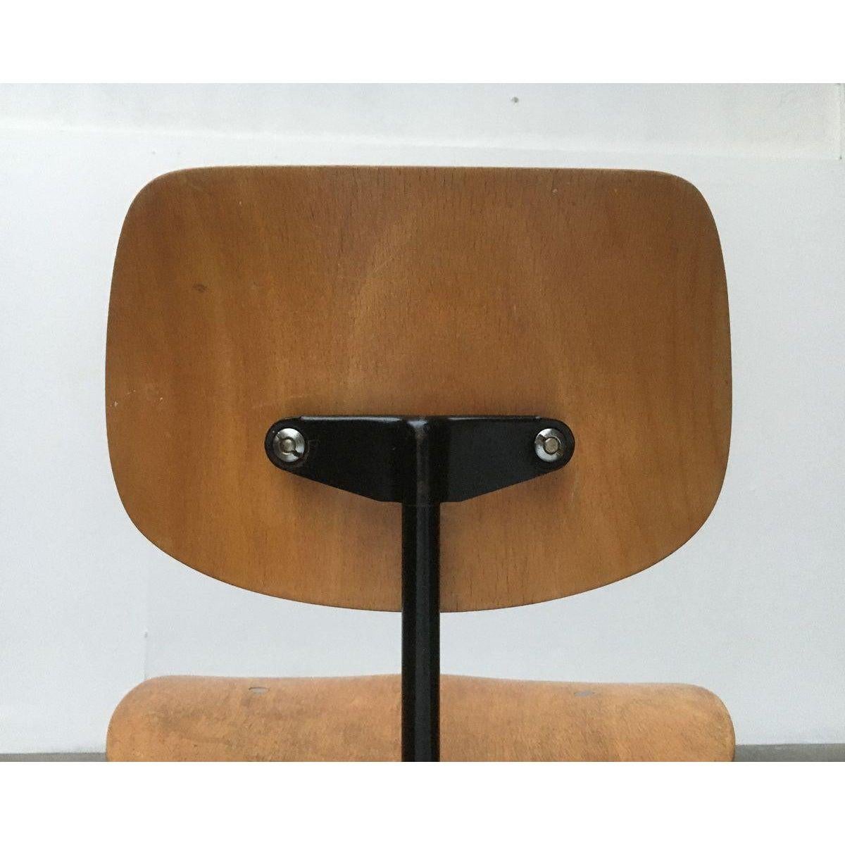 Mid-Century Early German SE 68 Chair by Egon Eiermann for Wilde+Spieth For Sale 2