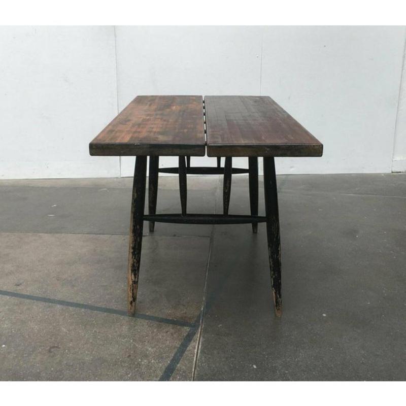 Legno Tavolo da pranzo Pirkka del primo Novecento di Ilmari Tapiovaara per Laukaan Puu, anni '60 in vendita