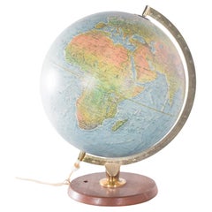 Mid-Century Earth Globe Electrified