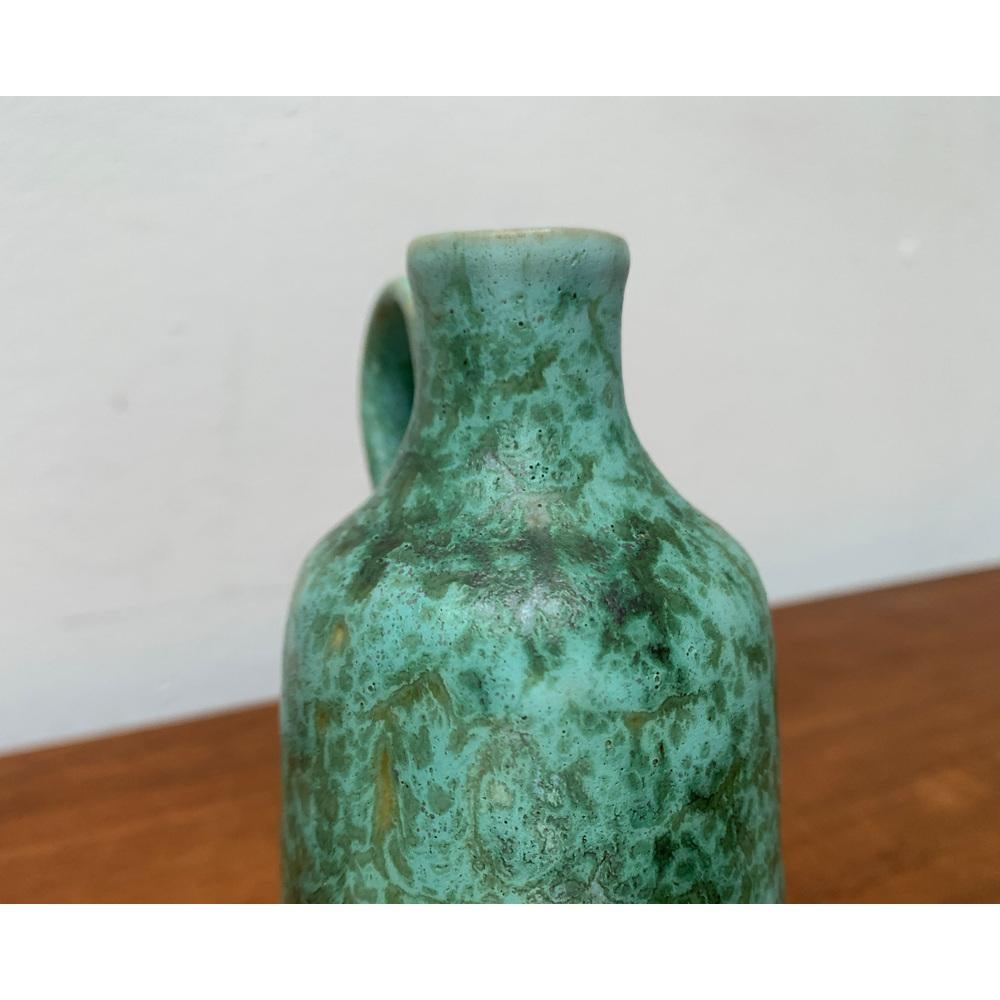 Mid-Century East German GDR Minimalist Studio Pottery Carafe Vase, 1960s For Sale 2