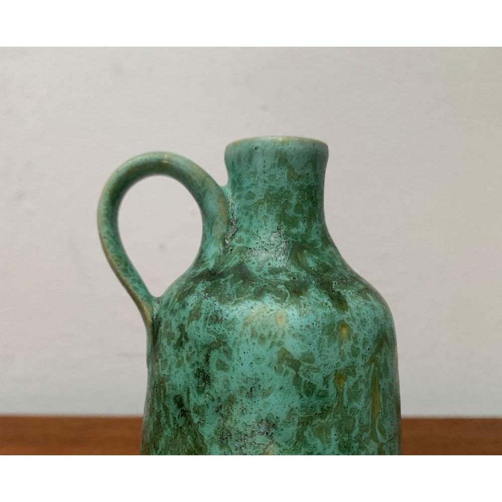 Mid-Century East German GDR Minimalist Studio Pottery Carafe Vase, 1960s For Sale 3