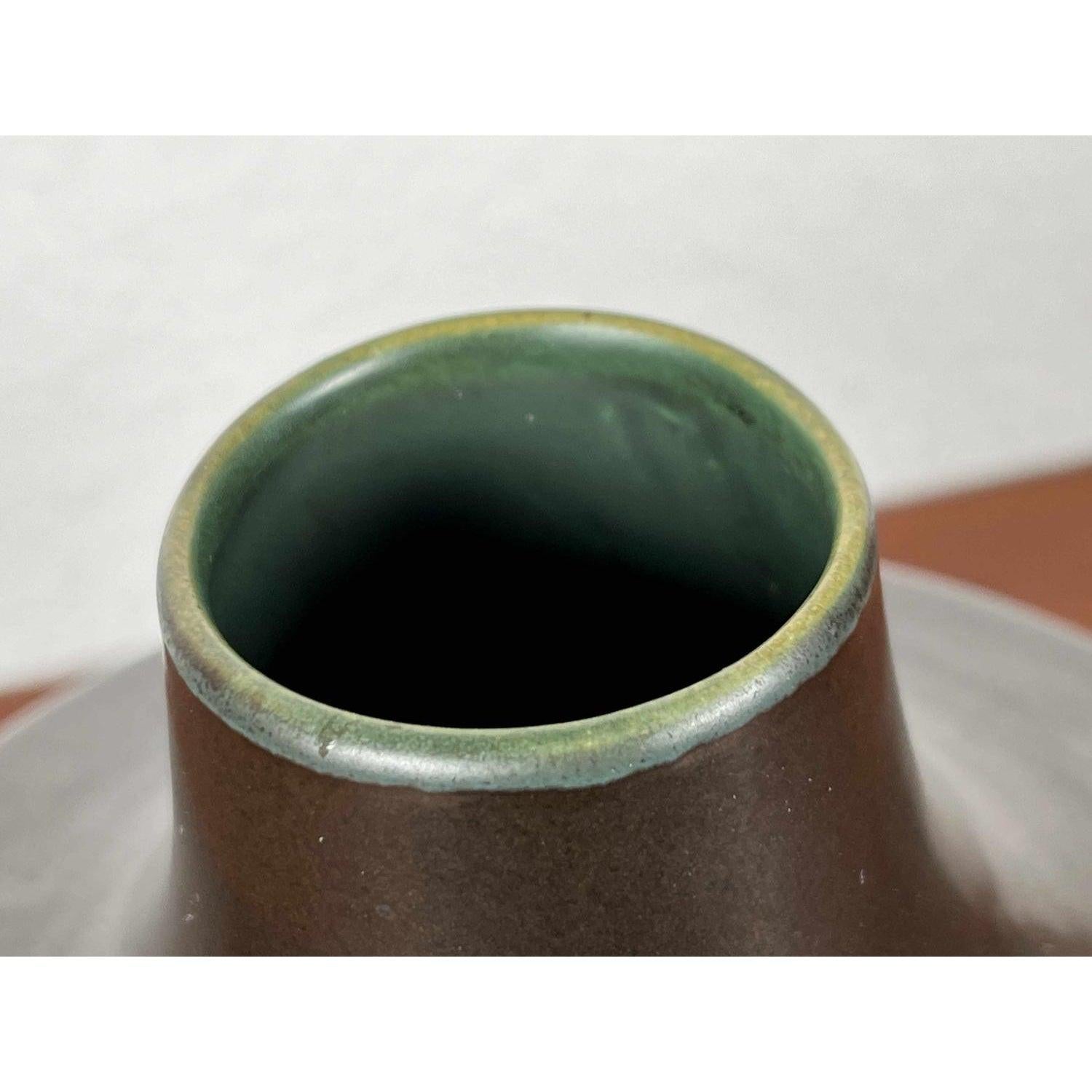 XX secolo Vaso in ceramica della DDR della Germania Est di metà secolo di VEB Haldensleben, anni '60 in vendita