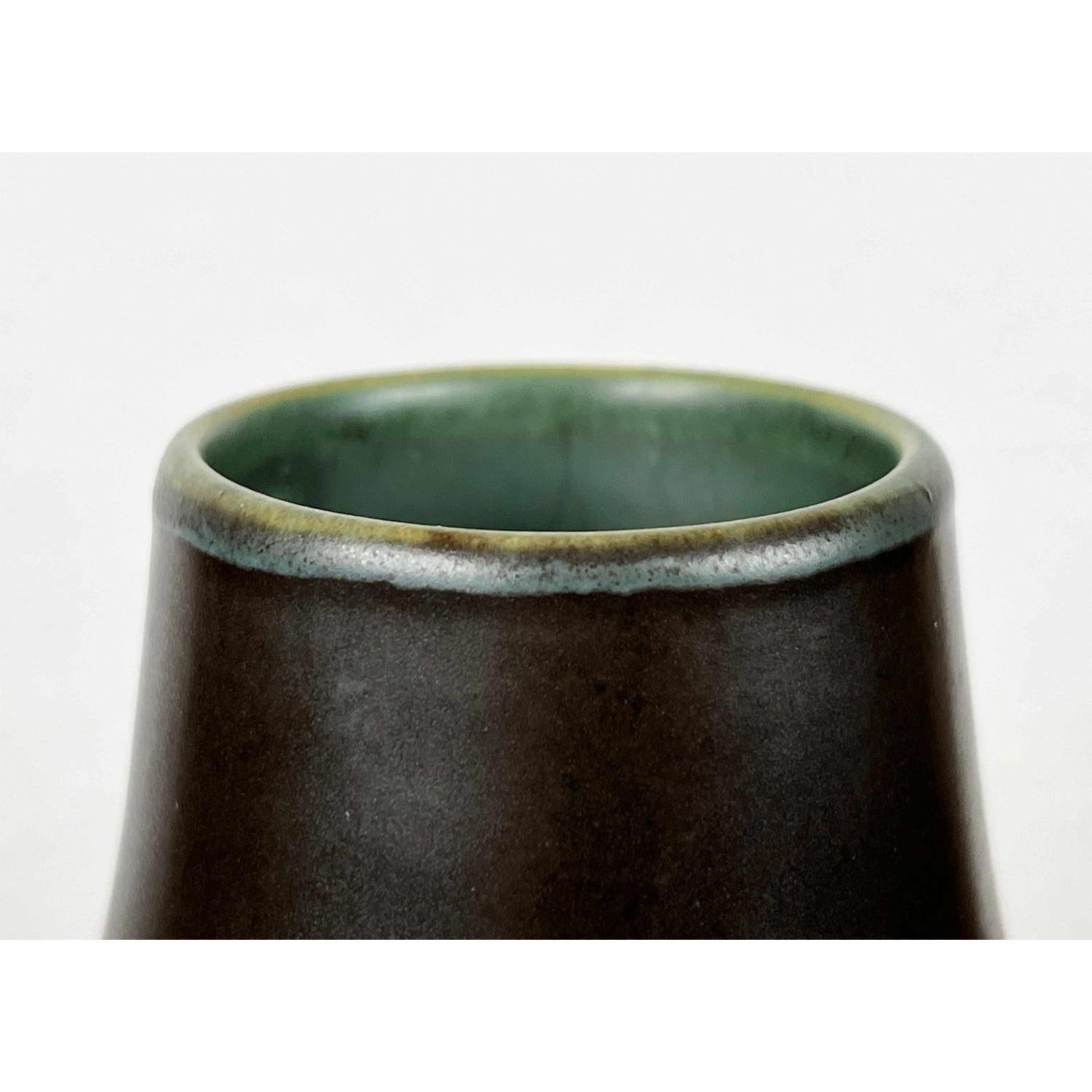 Vaso in ceramica della DDR della Germania Est di metà secolo di VEB Haldensleben, anni '60 in vendita 2