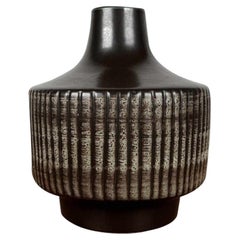 Mid-Century East German GDR Pottery Vase from Veb Haldensleben, 1960s