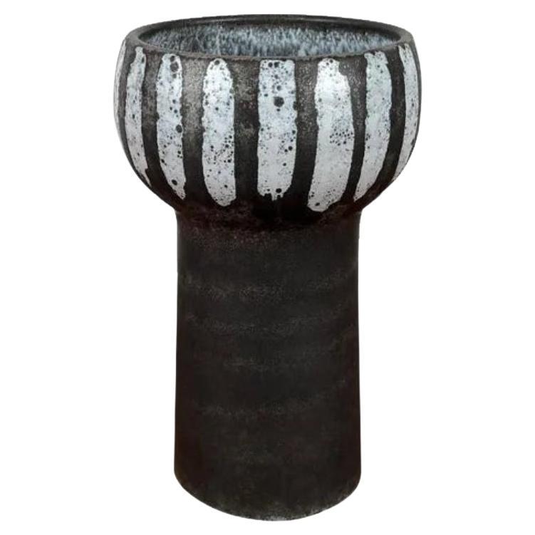 Mid-Century East German GDR Studio Pottery Vase by Erhard Goschala, 1960s