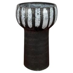 Mid-Century East German GDR Studio Pottery Vase by Erhard Goschala, 1960s