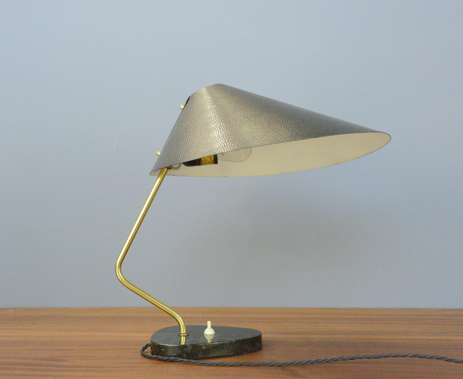 Mid Century East German Table Lamps, Circa 1960s 9