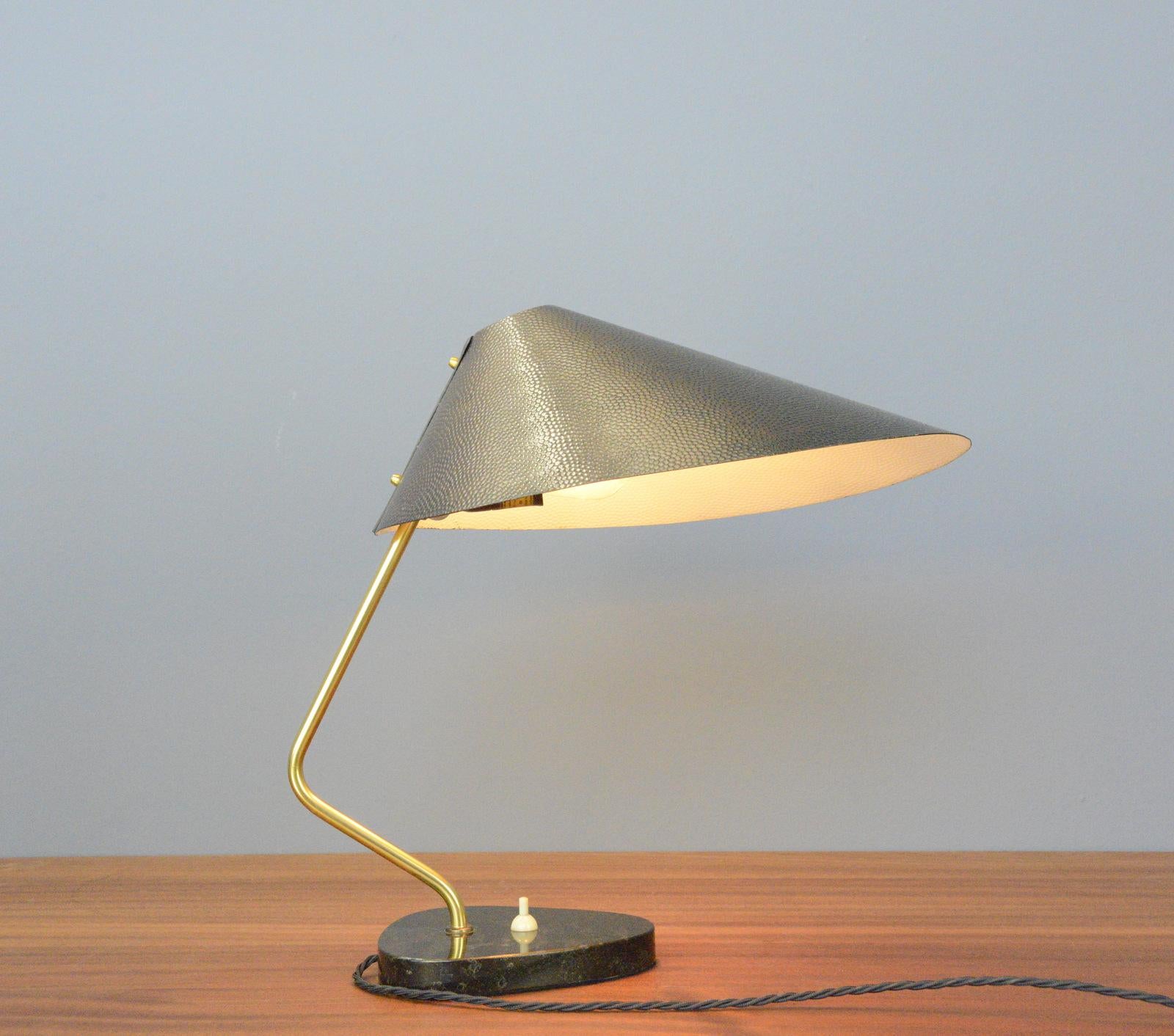 Mid Century East German Table Lamps, Circa 1960s 10