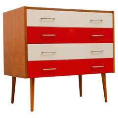 Mid century Eastern Bloc Vintage chest of drawers, 1970´s, Czechoslovakia