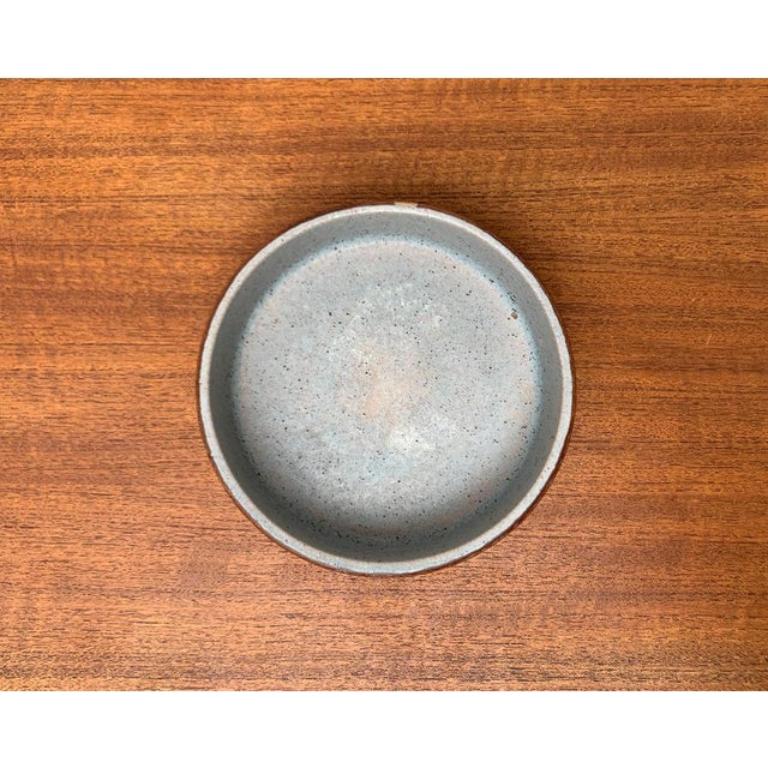 Ostasiatische GDR-Keramikschale aus Strehla-Keramik aus der Mitte des Jahrhunderts, 1960er Jahre im Angebot 6