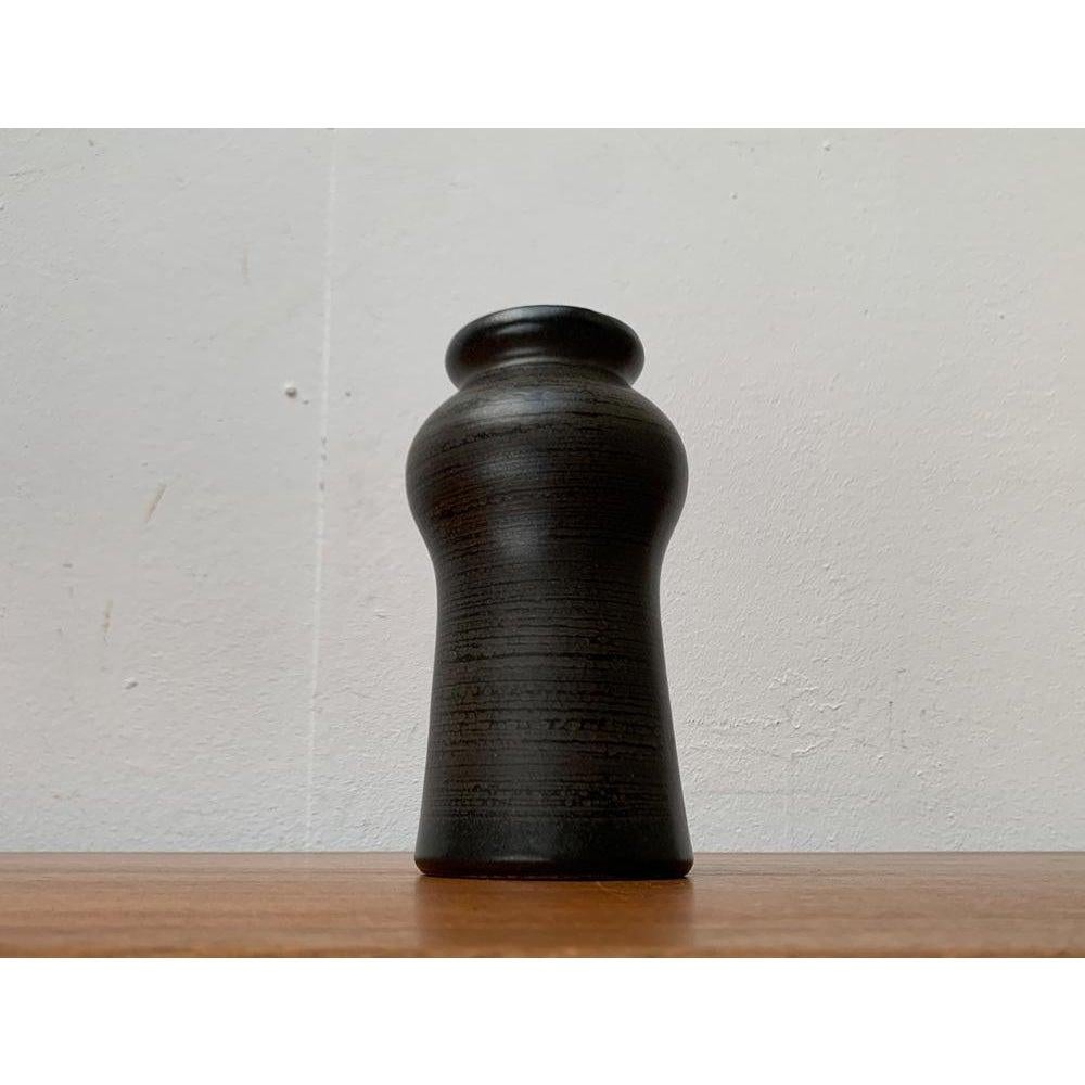 Vaso in ceramica della DDR orientale di metà secolo di Strehla Keramik, anni '60 in vendita 3