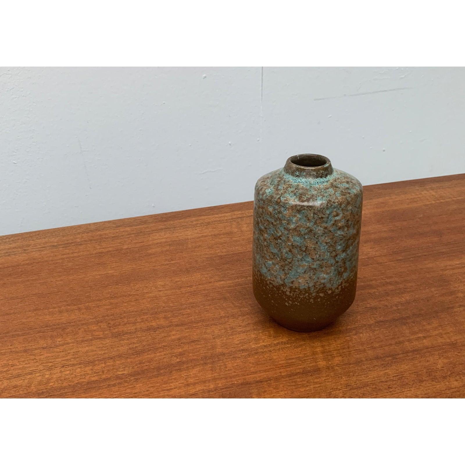 Vaso in ceramica della DDR orientale di metà secolo di Strehla Keramik, anni '60 in vendita 3