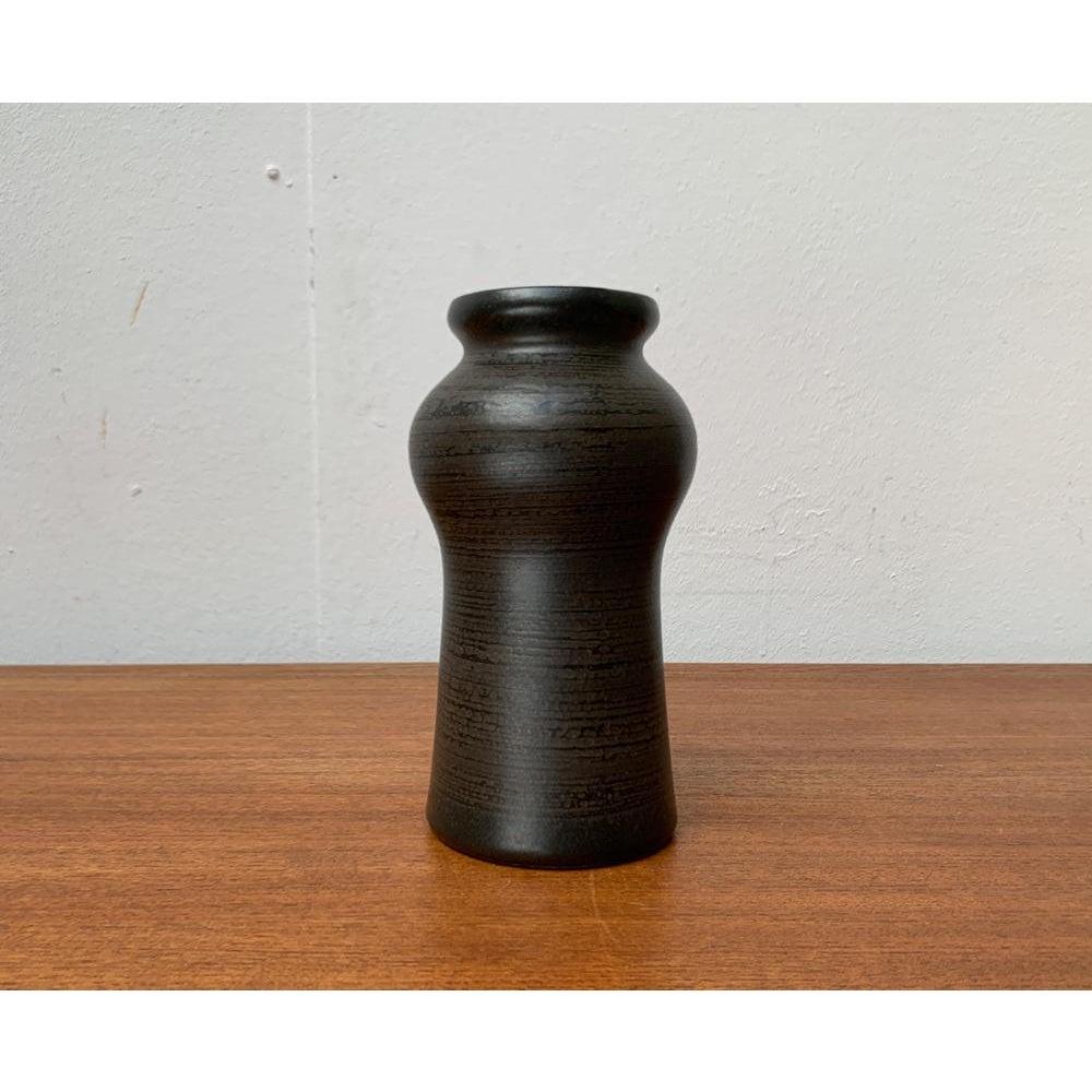 Vaso in ceramica della DDR orientale di metà secolo di Strehla Keramik, anni '60 in vendita 4