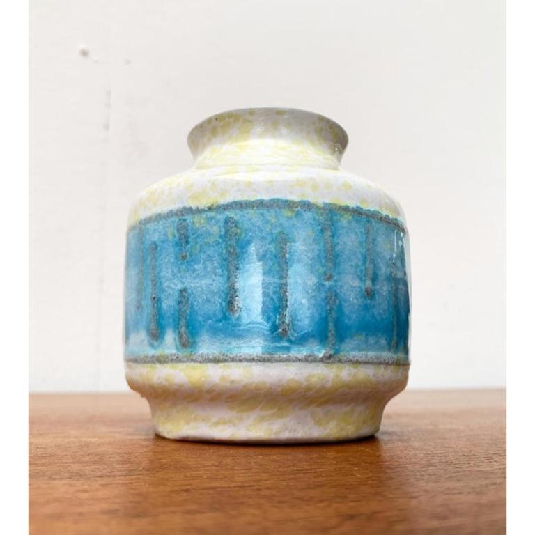 Mid-Century Eastern German GDR Pottery Vase from Strehla Keramik, 1960s For Sale 5