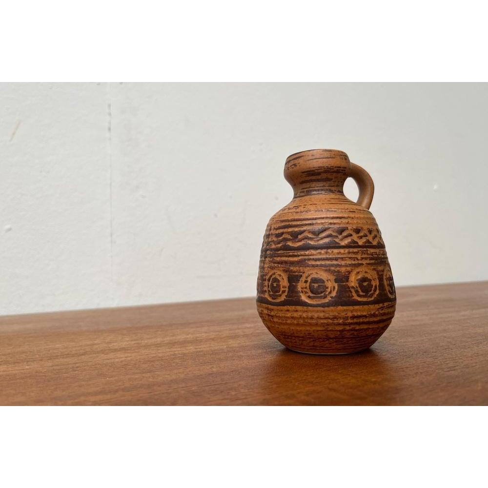 Ostasiatische GDR-Keramikvase aus Strehla Keramik aus der Mitte des Jahrhunderts, 1960er Jahre im Angebot 6