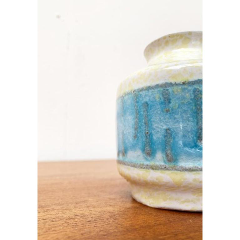 Mid-Century Eastern German GDR Pottery Vase from Strehla Keramik, 1960s For Sale 6