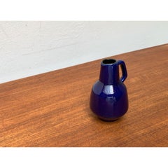 Ostasiatische GDR-Keramikvase aus Strehla Keramik aus der Mitte des Jahrhunderts, 1960er Jahre