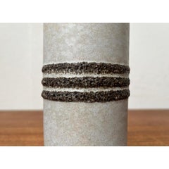 Ostasiatische GDR-Keramikvase aus Strehla Keramik aus der Mitte des Jahrhunderts, 1960er Jahre