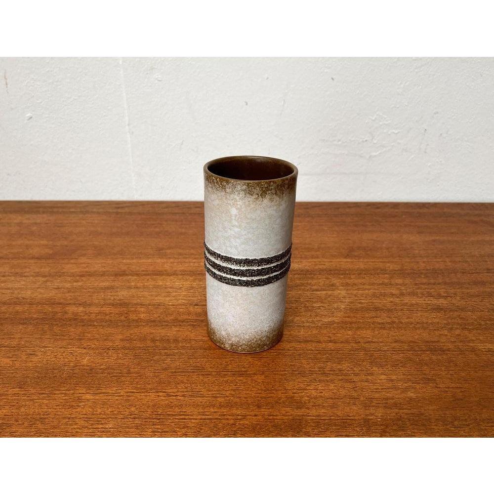 Mid-Century moderno Vaso in ceramica della DDR orientale di metà secolo di Strehla Keramik, anni '60 in vendita