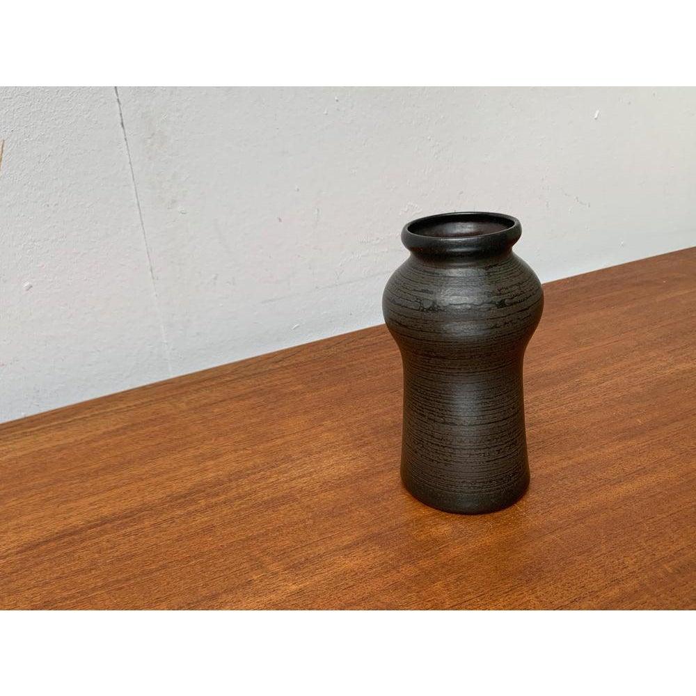 Tedesco Vaso in ceramica della DDR orientale di metà secolo di Strehla Keramik, anni '60 in vendita