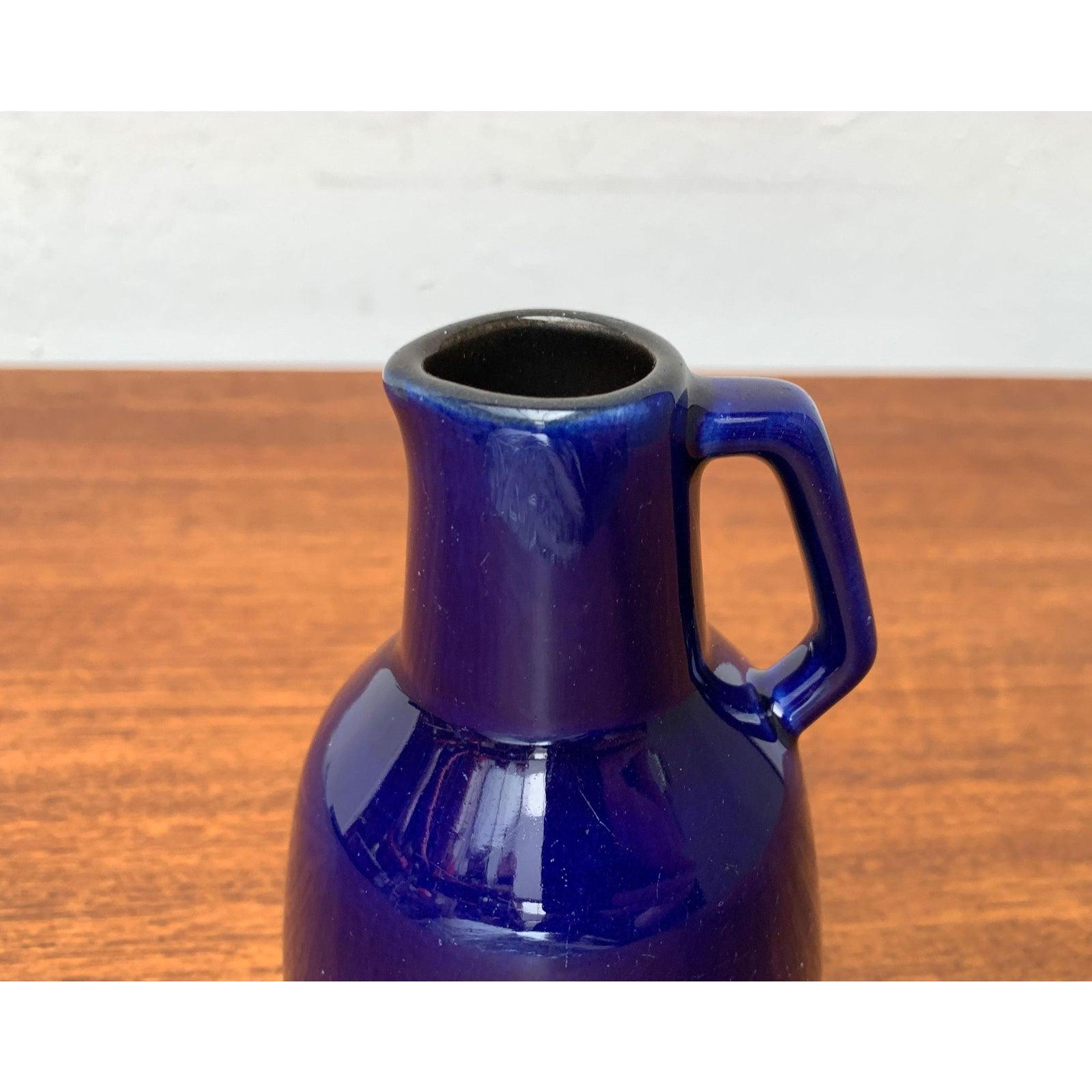 Tedesco Vaso in ceramica della DDR orientale di metà secolo di Strehla Keramik, anni '60 in vendita