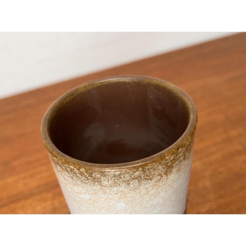 Tedesco Vaso in ceramica della DDR orientale di metà secolo di Strehla Keramik, anni '60 in vendita