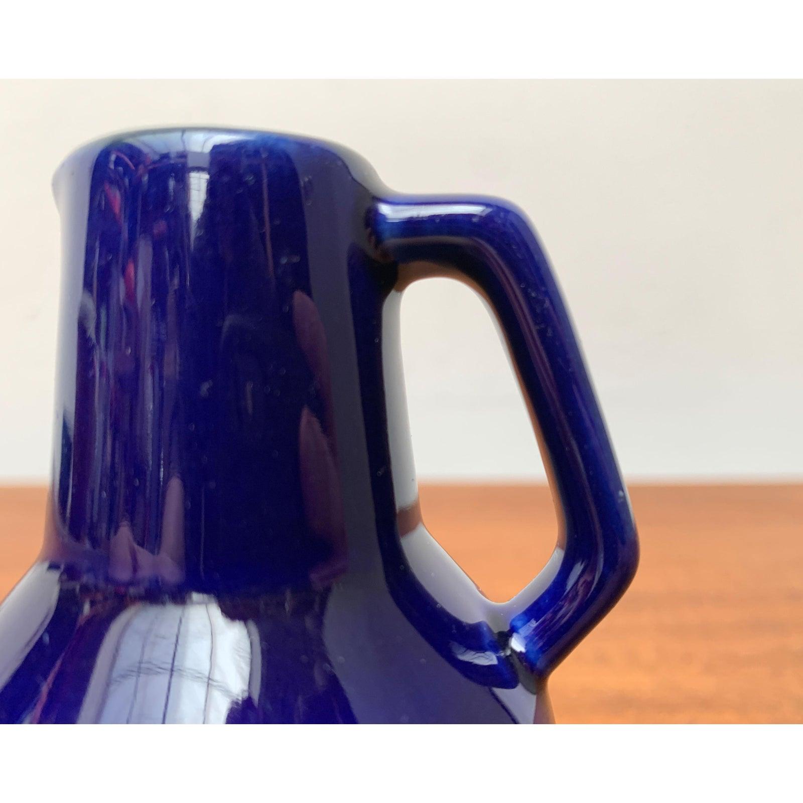 Vaso in ceramica della DDR orientale di metà secolo di Strehla Keramik, anni '60 In condizioni ottime in vendita a Hamburg, DE